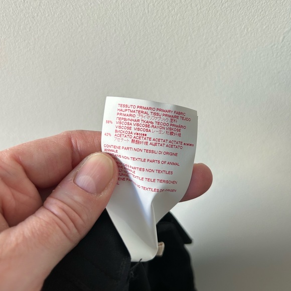 Marni black straight leg pants - Picture 6 of 6